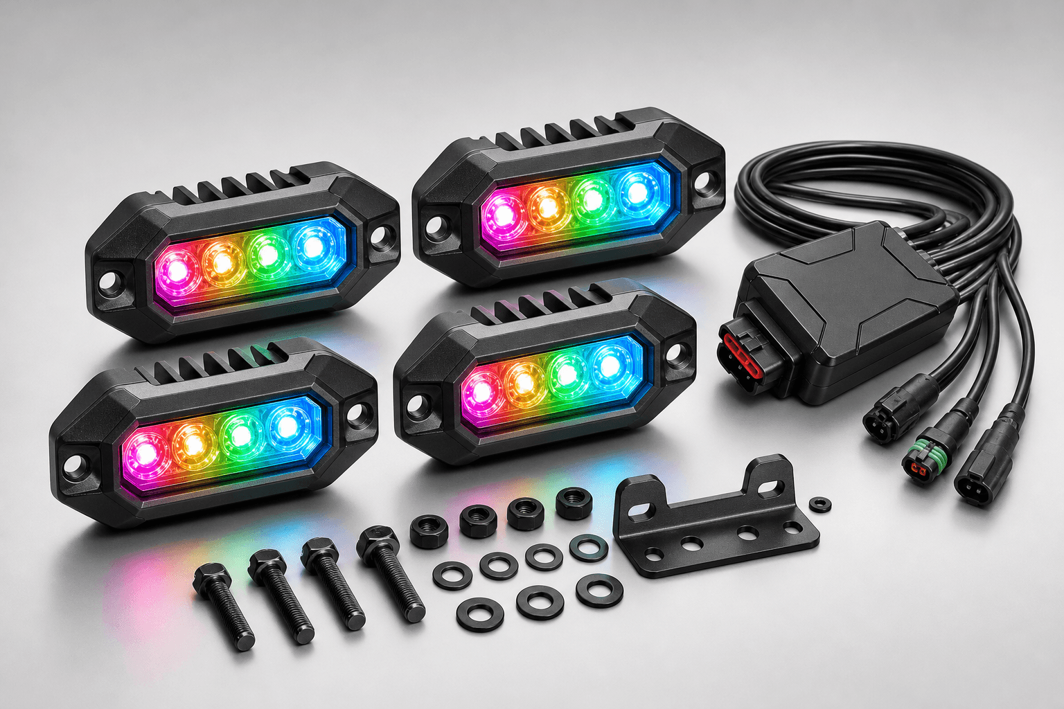 Rock Light Pod Kit (4pc)